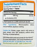 Viva B-6 500 mg  50 Tablets (Time Release)