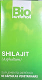 Bio Nutrition Shilajit 500mg 60 vegetarian capsules