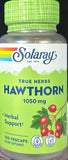 Solaray True Herbs Hawthorn Berries 1050mg  100 VegCaps