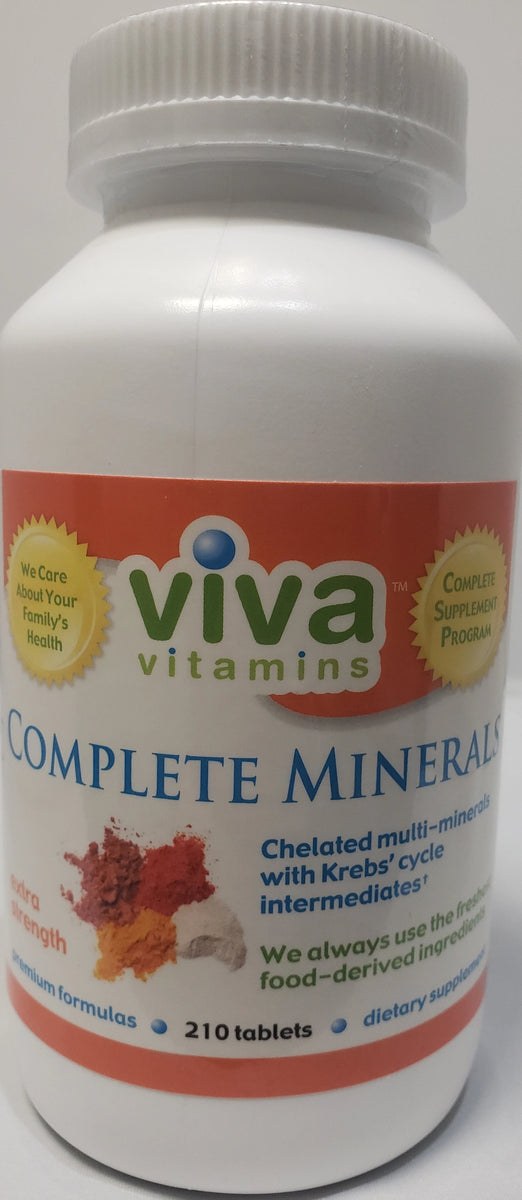 Viva Complete Minerals Extra Strength Great Earth Vitamins & Wellness Center
