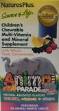 Animal Parade Children's Chewable Multi-Vitamin and Mineral Supplement