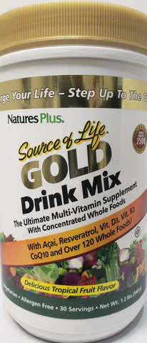NaturesPlus Source of Life Gold Drink Mix  540 grams