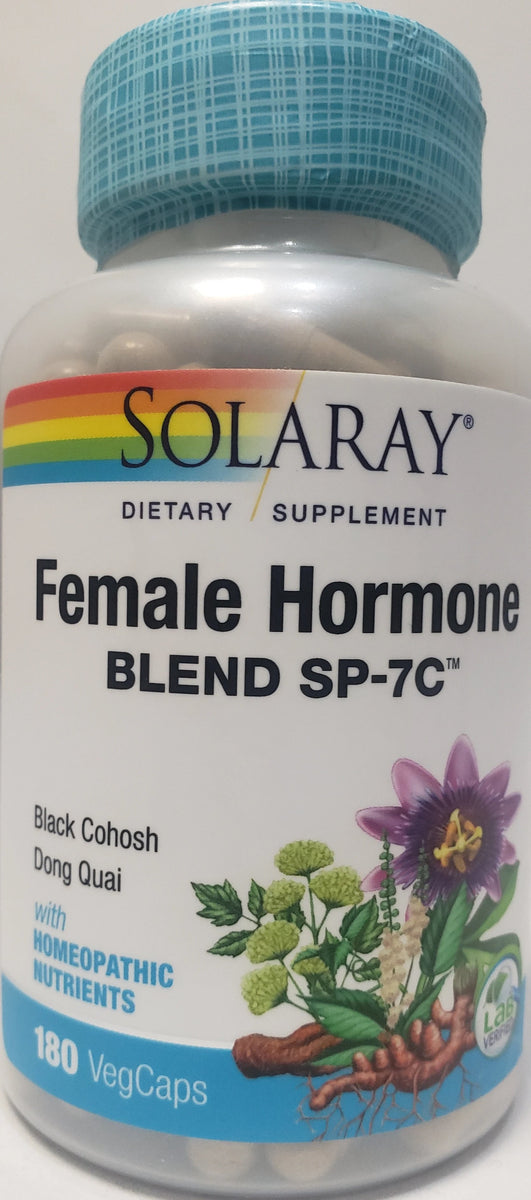 Forføre tiggeri jord Solaray Female Hormone Blend SP-7C 180 VegeCaps – Great Earth Vitamins &  Wellness Center
