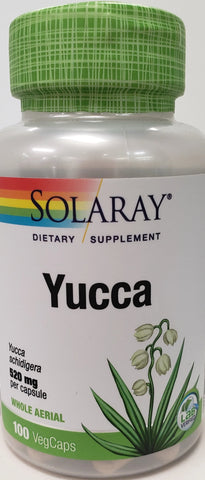 Solaray Yucca 520 mg  100 VegeCaps