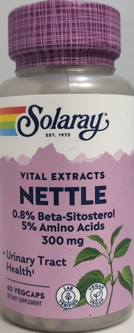 Solaray Nettle Root Extract 300 mg 60 vege caps