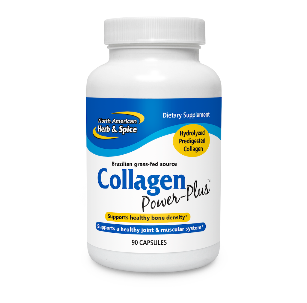 North American Herb & Spice Collagen PowerPlus 90 Capsules Great Earth Vitamins & Wellness Center