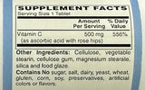 Pure Earth Nutrients  Vitamin C-500 mg with Rose Hips