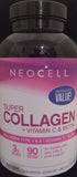 Neocell Super Collagen + Vitamin C & Biotin 270 tablets