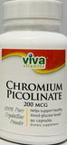 Viva Chromium Picolinate 200 mcg *discontinued