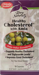 Terry Naturally Healthy Cholesterol with Amla 60 Capsules