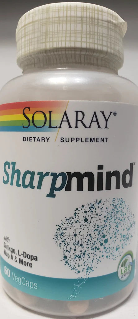 Solaray Sharpmind 60 VegCaps