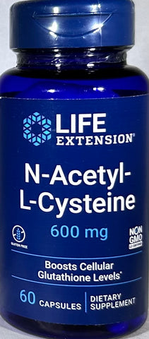 Life Extension N-Acetyl-L-Cysteine 600 mg  60 capsules