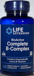 Life Extension BioActive Complete B-Complex  60 Vegetarian Capsules