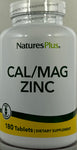 NaturesPlus Calcium/Magnesium/Zinc 1000/500/75 mg Tablets
