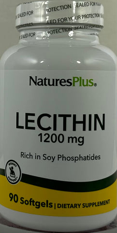 NaturesPlus Lecithin 1200mg 90 softgels