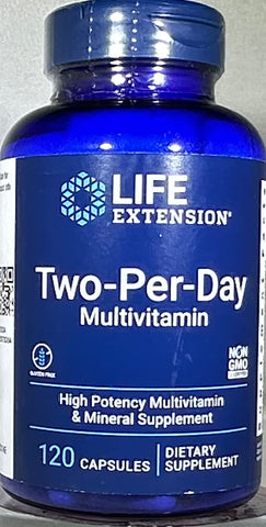 Life Extension Two-Per-Day MultiVitamin 120 Capsules