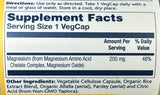 Solaray Magnesium Amino Acid Checlate 200 mg  100 VegCaps