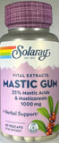 Solaray Mastic Gum Extract 500 mg  45 Vegetarian Capsules