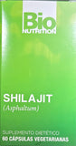 Bio Nutrition Shilajit 500mg 60 vegetarian capsules