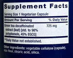 Life Extension Decaffeinated Mega Green Tea Extract  100 Vegetarian Capsules