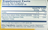 Solaray Cal-Mag Citrate 1:1 Ratio  180 VegCaps