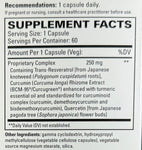 Terry Naturally Resveratrol Complex 60 Capsules