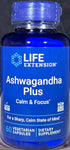 Life Extension Ashwagandha Plus 60 vegetarian capsules
