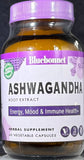Bluebonnet Ashwagandha Root Extract 60 Vegetable Capsules