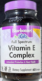 Bluebonnet Vitamin E Complex 60 LiCaps