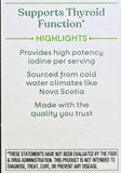 Nature's Way Kelp Whole Thallus 600 mg  180 Vegan Capsules