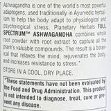 Planetary Herbals Ashwagandha Full Spectrun 120 tablets