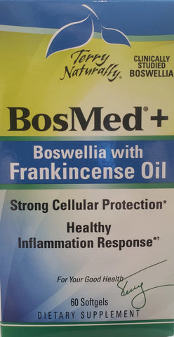 Terry Naturally BosMed + Boswellia with Frankincense Oil  60 Softgels