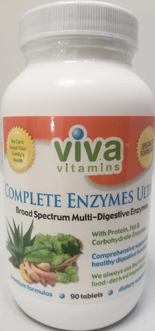 Viva Complete Enzymes Ultra  90 tablets
