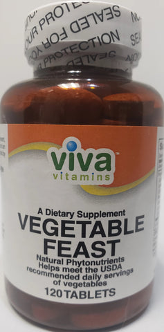 Viva Vegetable Feast  120 tablets