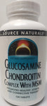 Source Naturals Glucosamine Chondroitin MSM Complex  120 Tablets