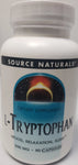 Source Naturals L-Tryptophan 500 mg  90 Capsules