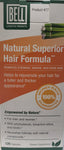 Bell Natural Superior Hair Formula 120 Capsules