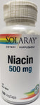 Solaray Niacin 500 mg  100 VegaCaps