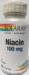 Solaray Niacin 100 mg  100 VegeCaps