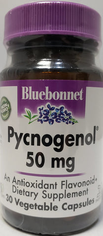 Bluebonnet Pycnogenol 50 mg  30 Vegetarian Capsules