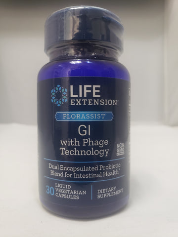 Life Extension FLORASSIST® GI with Phage Technology  30 liquid vegetarian capsules