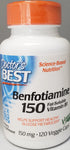 Doctor's Best Benfotiamine, 150 mg  120 Veggie Caps