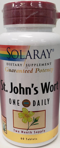 Solaray St. John's Wort One Daily 900 mg 60 tablets