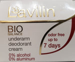 Lavilin Bio Balance Underarm Deodorant Cream