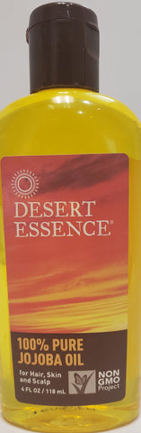 Desert Essence 100% Pure Jojoba Oil  4 oz