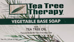 Tea Tree Therapy Vegetable Base Soap 3.9 oz