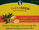 TheraNeem Orange & Ylang Ylang Therapé Cleansing Bar  4 oz