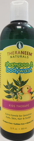 TheraNeem Kids Therapé Shampoo & Bodywash  12 fl oz