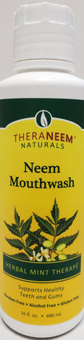 TheraNeem Herbal Mint Therapé Mouthwash 16 fl oz