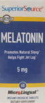 Melatonin, 5 mg 60 MicroLingual Tablets